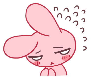全力で大好きうさぎ - LINEスタンプzip